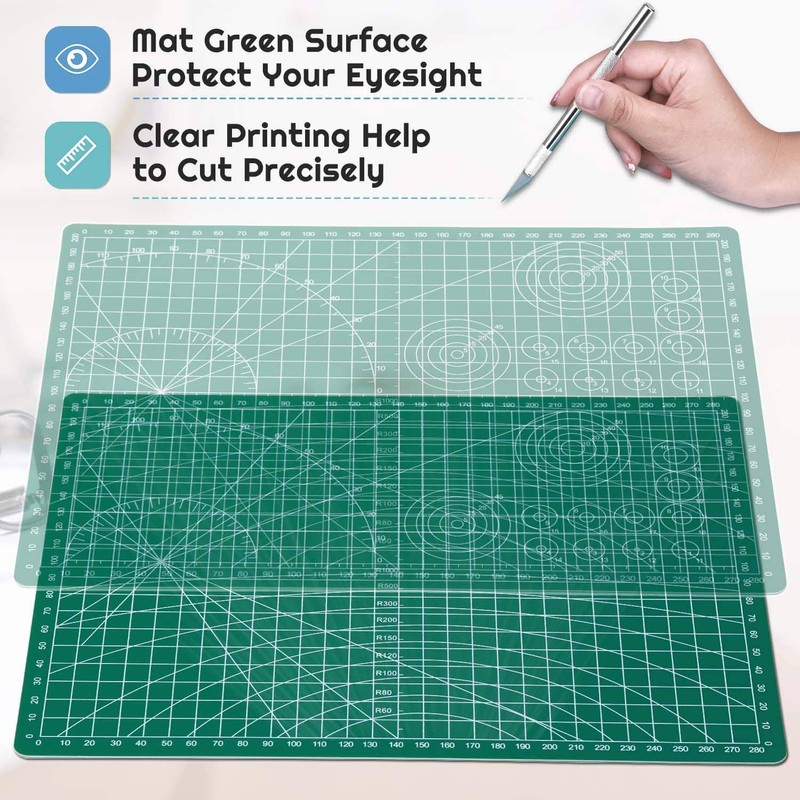 Self Healing Sewing Mat, Anezus Rotary Cutting Mat Double Sided