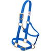 Weaver Leather Original Adjustable Chin and Throat Snap Halter, Blue,