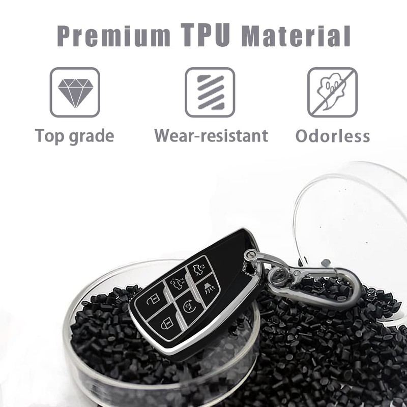 BestEvMod Key Fob Cover Compatible with Hummer EV Accessories Key