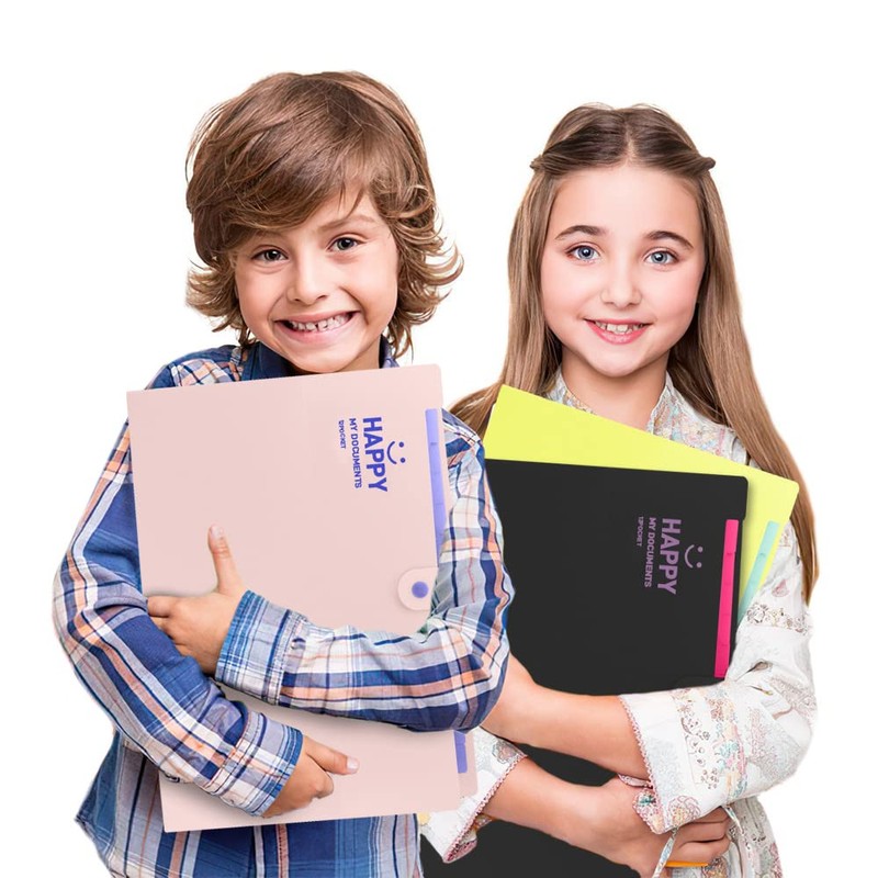 Document Folder, A4 Organiser Folder, Compartments Folder, High Capacity, Expandable,