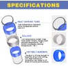 haisstronica 400PCS Solder Seal Wire Connectors,Heat Shrink Butt Connectors, Insulate