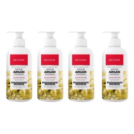 Revlon - Acondicionador Revlon Aceite Argán & Macadamia 700ml (4pzs) - 700ml - Top Quality