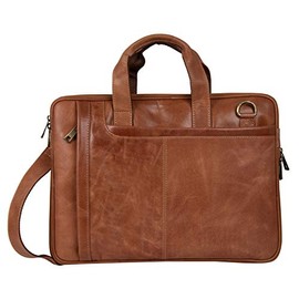 Liberty Leather -Genuine Leather 15â Laptop Bag | Briefcase Shoulder Messenger Bag for Men and Women| Work Bag Crossbody Bag Computer Satchel Bag for Business Travel