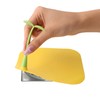 2 Pack Silicone Bathtub Drain Stopper, Square Flat Drain Cover