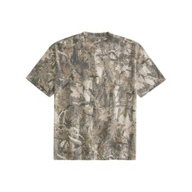 MISSACTIVER Women Camo T Shirts for Men Graphic Short Sleeve Oversized Tops Unisex Summer Maple Leaf Print Tshirts