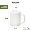 White Porcelain Cinnamon Sugar Shaker Dispenser – Coffee Station Accessories