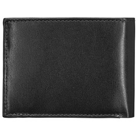 Red Baron Men´s wallet purse genuine buffalo leather black exclusive classic design RB-WT-003-03