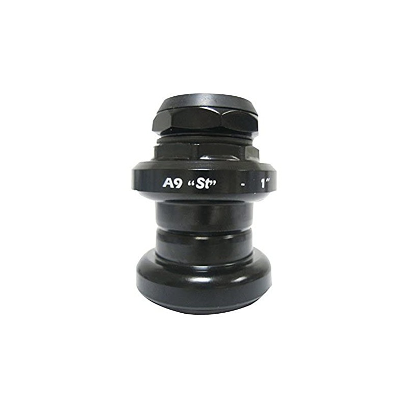 Stronglight Threaded Steel Headset - Black, 25.4 mm