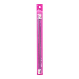 Susan Bates 10-Inch Silvalume Single Point Knitting Needle, 4mm, Lavender