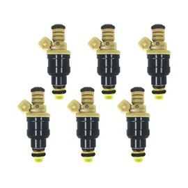 Fuel Injector Kit - 6 Piece - Compatible with 1986-1990 Ford Bronco II 2.9L V6