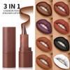 HANJILIAN 3-in-1 Multi-Use Lipstick Lip Liner & Eyeshadow | Matte