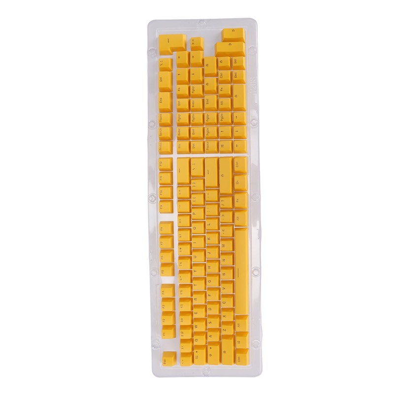 Keyboard Keycaps 114 Key PBT OEM Height Two Color Injection
