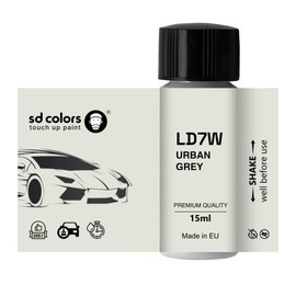 SD COLORS Paint Pen Urban Grey LD7W 2A Repair Scratching 15 ml (Colour)