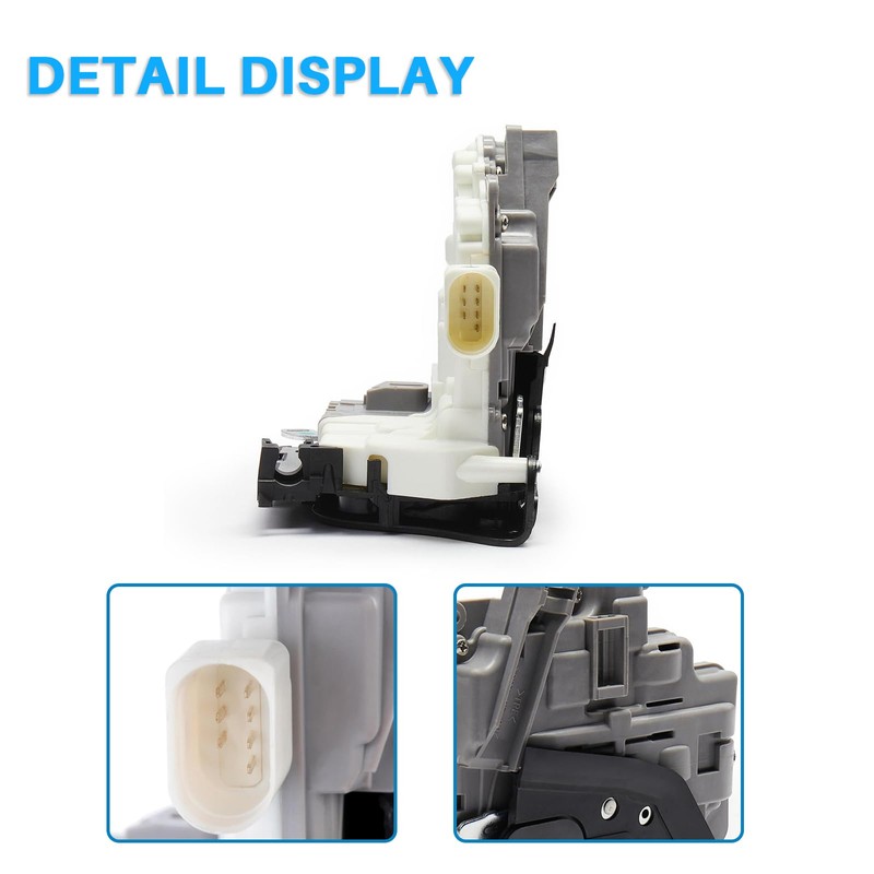 Right Front Door Lock Compatible with A4 A5 Q3 Q5