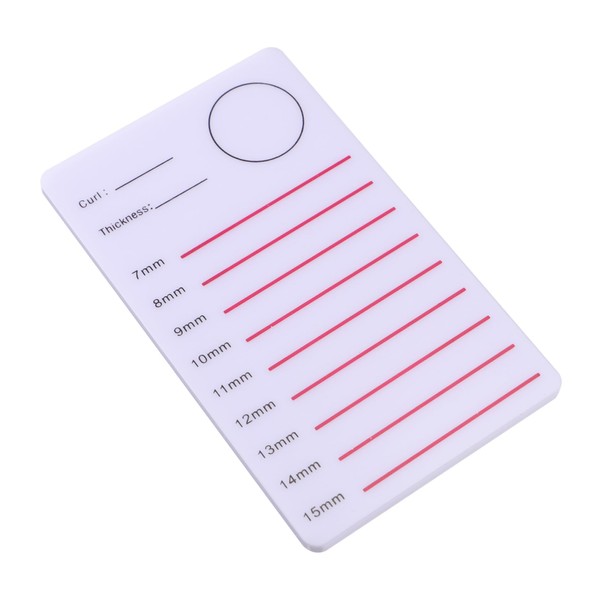 Minkissy Eyelash Extension Holder Acrylic Pallet Tray for Professional and