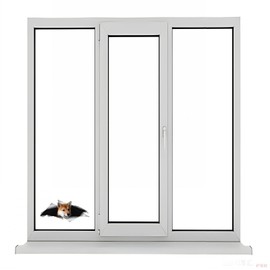 Car Sticker 22 cm (8.7 Inch) Shiba Inu Sticker 3D Ripped Reflective Car Sticker Funny Shiba Inu Car Sticker Pet Dog Waterproof Sticker Bumper Rear Window Decor