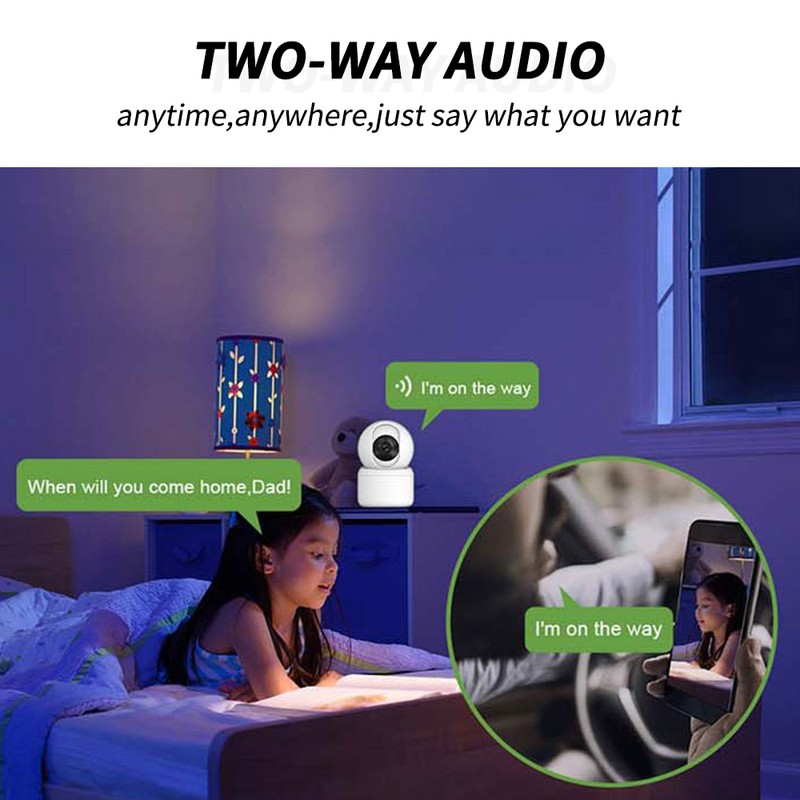 1080P WiFi Camera Wireless Security Camera Indoor Surveillance Camera for