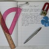 CROSS Calais Ballpoint Pen in Chrome and Blue Lacquer incl.