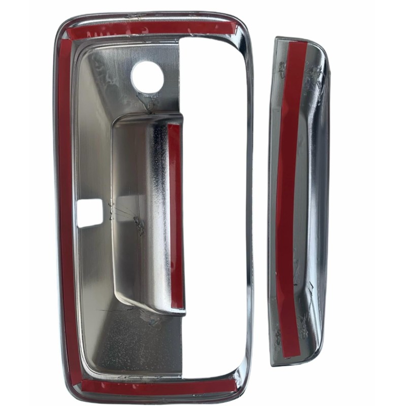 ABAGAEL Chrome Tailgate Door Handle Cover with Key Hole and