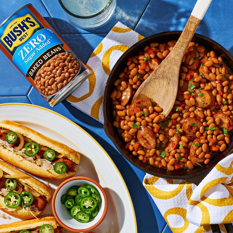 Bush's Best 8.1 oz Zero Sugar Added Baked Beans
