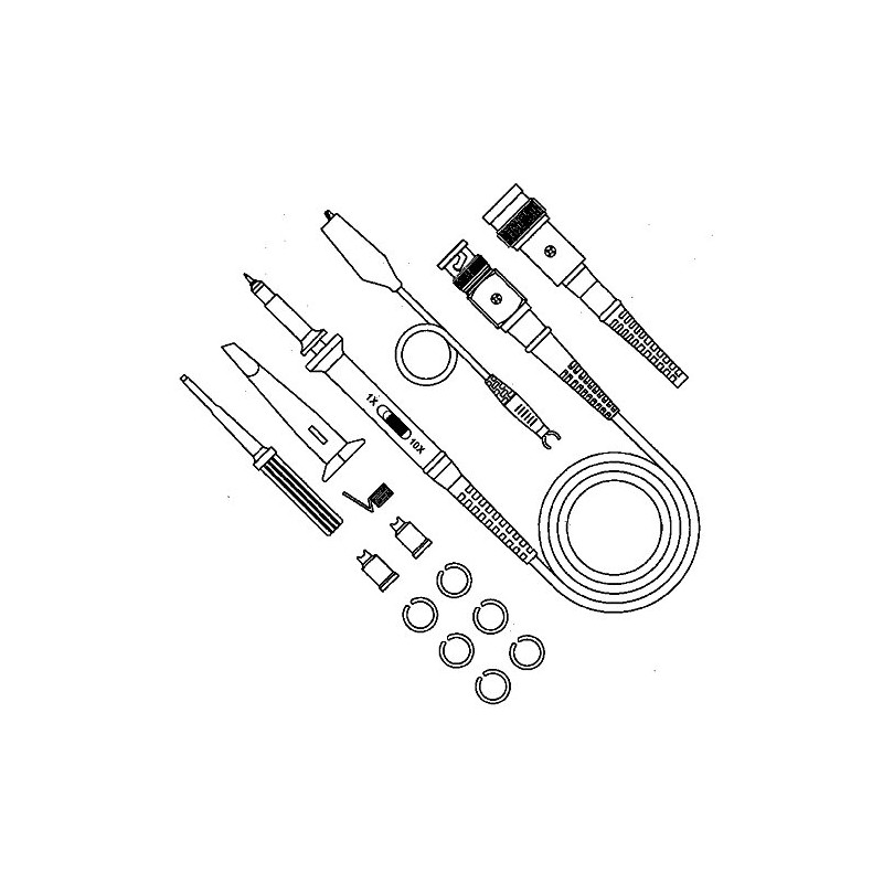 AST Labs Oscilloscope Probe 200Mhz 1x 10x