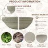 [Upgraded] Banneton Bread Proofing Basket 2 pack 9" Round With