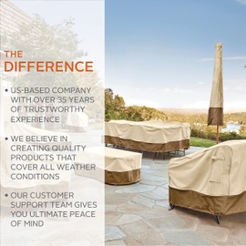 Classic Accessories Veranda Water-Resistant 60 Inch Patio Bench Cover, Patio Furniture Covers