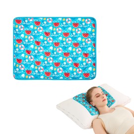 Cooling Gel Pad for Bed - Cooling Seat Cushion with Removable Cover - Cooling Mat for Night Sweats, Hot Flashes - Cold Pack for Adults, Kids, Pets - Reusable