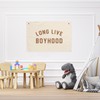 Homaisson Long Live Boyhood Tapestry, Room Wall Decor Canvas Banner,