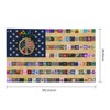 US Peace Flag 3x5 ft Garden Banner Indoor Outdoor Perfect