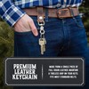 Main Street Forge | Full Grain Leather Keychain for Men