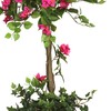Nearly Natural 5228 Mini Bougainvillea Topiary Beauty, 5-Feet,9" x 9"