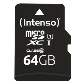 Intenso 64GB microSDXC UHS-I Performance, 3424490
