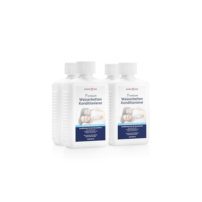 Hanse Pro Waterbed Conditioner - Premium Care for Waterbeds Against