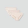 JAJU [JAJU] Women's Cotton Pinstripe Hipster Panties 3-pack (Choose 1