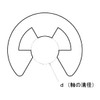 E-Ring Pliers PZ-01 Ring Size: 0.1 - 0.2 inches (3
