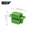 PCB Mount Screw Terminal Block Plug Set, LNSYSNS Plug-In Terminals,