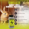 SMELLEZE Natural Rabbit Odor Eliminator Deodorizer: 2 lb. Granules Removes