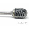 HELONGCO SC7D Cylindrical Cut Tungsten Carbide Burr Bur Cutting Tool