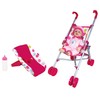 Lissi 12" Baby Doll with Car Seat and Folding Stroller