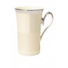 Lenox Ivory Frost Platinum Banded Ivory China Accent Mug
