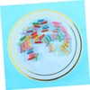 Levemolo 50pcs Mini Plastic Wishing Capsules Bottles for Capsule Bottles