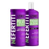 Nefertiti Kit Polvo Decolorante Azul Nefertiti 600gr + Peroxido 30vol