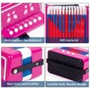 Button Accordion,Horse 10 Keys Control Accordion Musical Instruments for Beginners