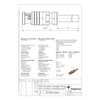 Sommer Cable VTMER VTMER0050-SW-SW 50 cm Male Mini-HD-BNC 6G-SDI -