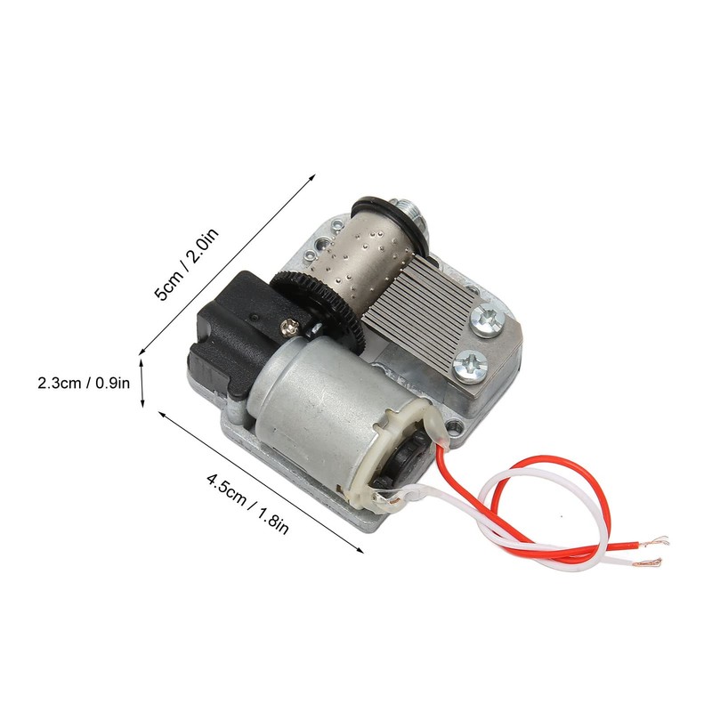 DIY Clock Movement Musical Movement 18 Note Wind-Up Movement DIY