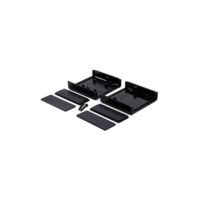 KIT-1593K Box+PCB, Black ABS Plastic Box, with PR1593K PCB, Box