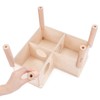 Niteangel Set of Beech Stilts for Elevating & Safely Setting