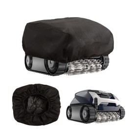 SEJGGKQ Cordless Robotic Pool Cleaner Cover,Protective Waterproof Dustproof Snow-Resistant and UV Resist Colorfast 600D Oxford Cloth Compatible with Most Cordless Robotic Pool Cleaner(Only Cover)