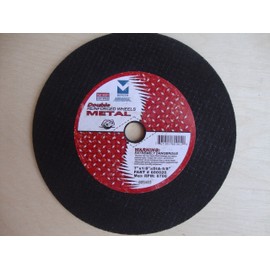 10" X 1/8" X 5/8" Cut-off Saw & Chop Saw Wheels Double Reinforced for Metal 10 Pack